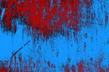 Çizik ve çatlaklarla metal doku