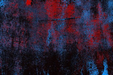 Çizik ve çatlaklarla metal doku