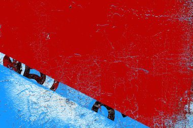 kırmızı, mavi ve siyah grunge duvar dokusu arkaplanı