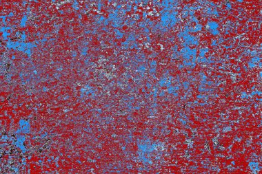 Çizik ve çatlaklarla metal doku