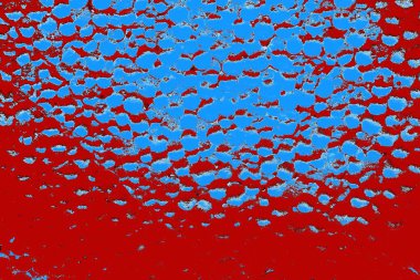 Polistiren köpük yakın plan. Bir sürü küçük ve büyük kabarcıklar stiroköpük doku arkaplanı.