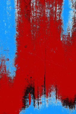 Çizik ve çatlaklarla metal doku