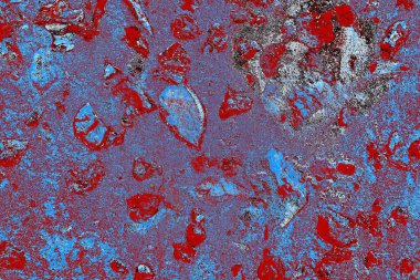 Duvar dokusu arkaplanı eski boyayla soyulmuş 