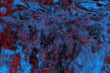 Çizik ve çatlaklarla metal doku