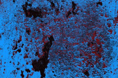 Çizik ve çatlaklarla metal doku