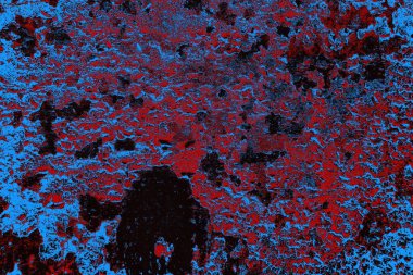 Çizik ve çatlaklarla metal doku