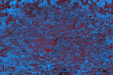 Çizik ve çatlaklarla metal doku