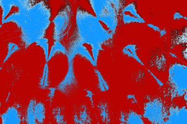 kırmızı, mavi ve siyah grunge duvar dokusu arkaplanı