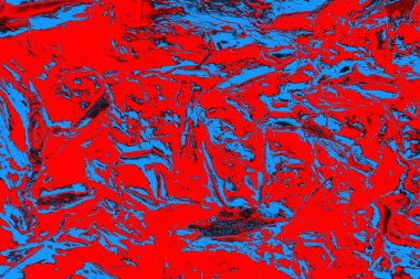 Kırmızı ve mavi renkli grunge duvar dokusu arkaplanı