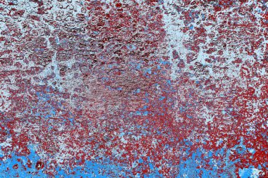 Çizik ve çatlaklarla metal doku