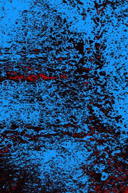 Çizik ve çatlaklarla metal doku