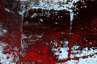 Duvar dokusu arkaplanı eski boyayla soyulmuş 