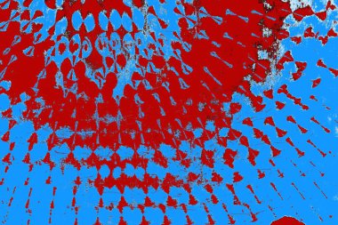 kırmızı, mavi ve siyah grunge duvar dokusu arkaplanı