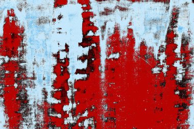 Çizik ve çatlaklarla metal doku