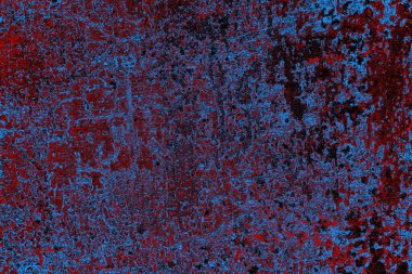 Çizik ve çatlaklarla metal doku