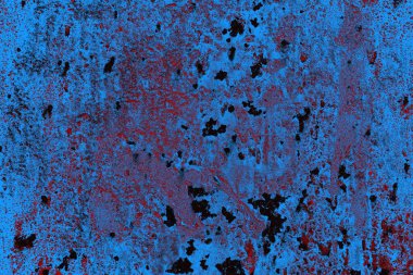 Çizik ve çatlaklarla metal doku