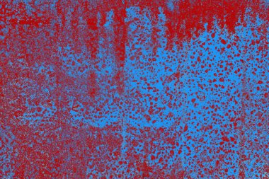 kırmızı, mavi ve siyah grunge duvar dokusu arkaplanı 