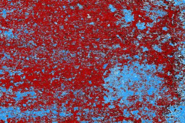 Duvar dokusu arkaplanı eski boyayla soyulmuş 