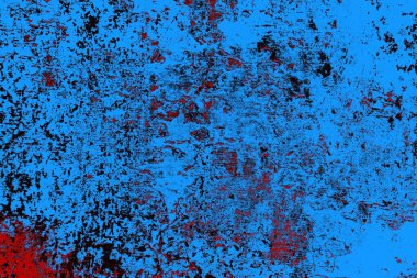 Çizik ve çatlaklarla metal doku