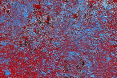 kırmızı, mavi ve siyah grunge duvar dokusu arkaplanı 