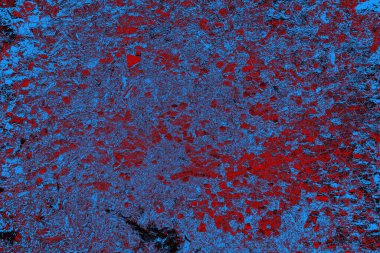 Çizik ve çatlaklarla metal doku