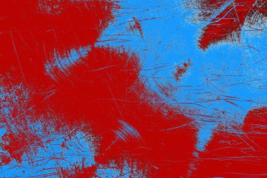 kırmızı, mavi ve siyah grunge duvar dokusu arkaplanı