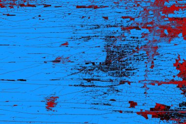 Çizik ve çatlaklarla metal doku