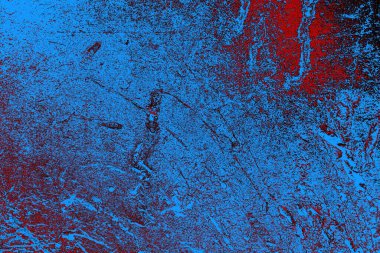 Çizik ve çatlaklarla metal doku