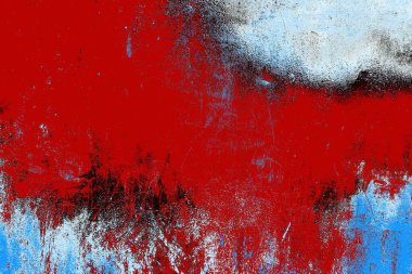 Çizik ve çatlaklarla metal doku