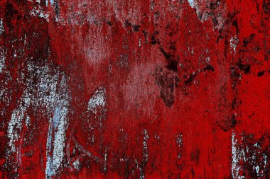 Çizik ve çatlaklarla metal doku