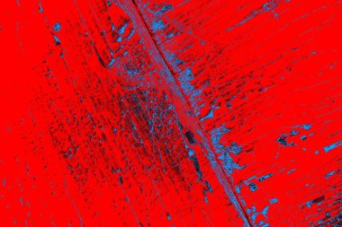 Kırmızı ve mavi renkli grunge duvar dokusu arkaplanı