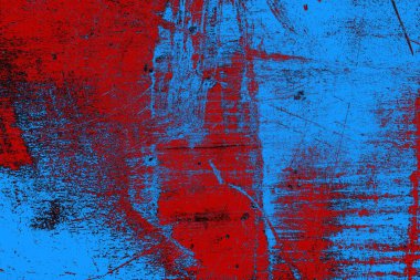 Çizik ve çatlaklarla metal doku