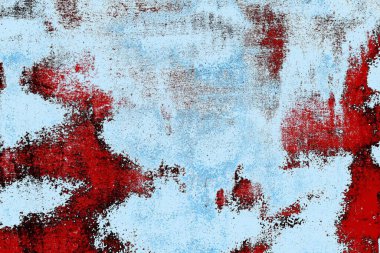 Çizik ve çatlaklarla metal doku