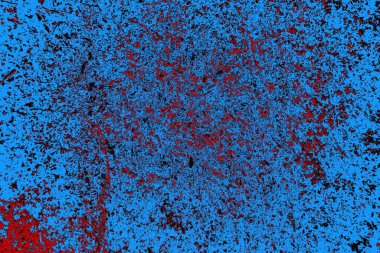 Çizik ve çatlaklarla metal doku