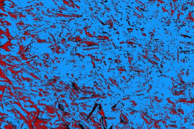 Çizik ve çatlaklarla metal doku