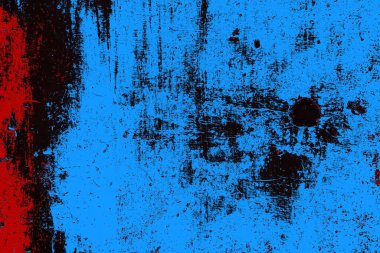 Çizik ve çatlaklarla metal doku