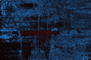 Koyu renkli ses, arka planda çatlaklar olan grunge duvar dokusu