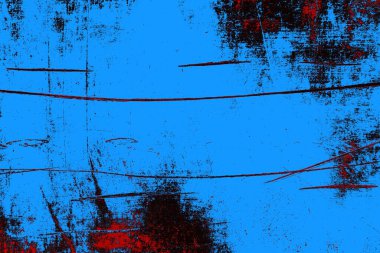 Çizik ve çatlaklarla metal doku