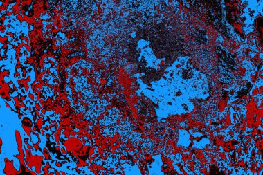 Çizik ve çatlaklarla metal doku