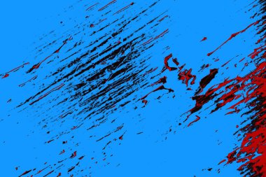 Çizik ve çatlaklarla metal doku