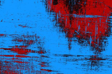 Çizik ve çatlaklarla metal doku