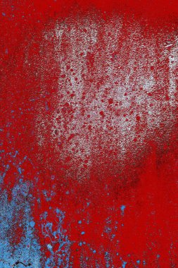 Dökülen boya paslı metal dokusu