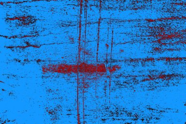 Çizik ve çatlaklarla metal doku