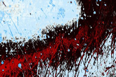 Duvar dokusu arkaplanı eski boyayla soyulmuş 