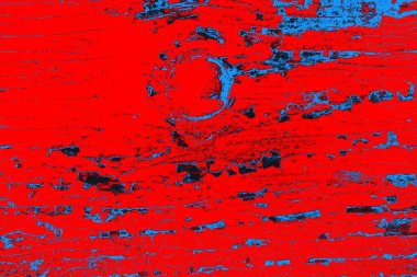 Kırmızı ve mavi renkli grunge duvar dokusu arkaplanı