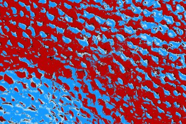 Duvar dokusu arkaplanı eski boyayla soyulmuş 