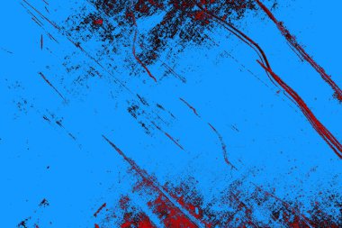 Çizik ve çatlaklarla metal doku