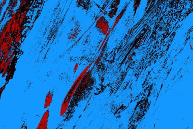 Çizik ve çatlaklarla metal doku