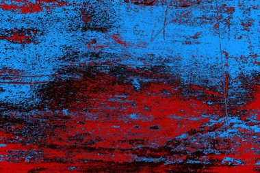 Çizik ve çatlaklarla metal doku