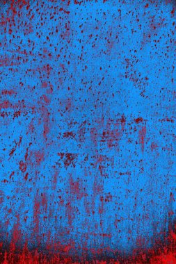 Çizik ve çatlaklarla metal doku